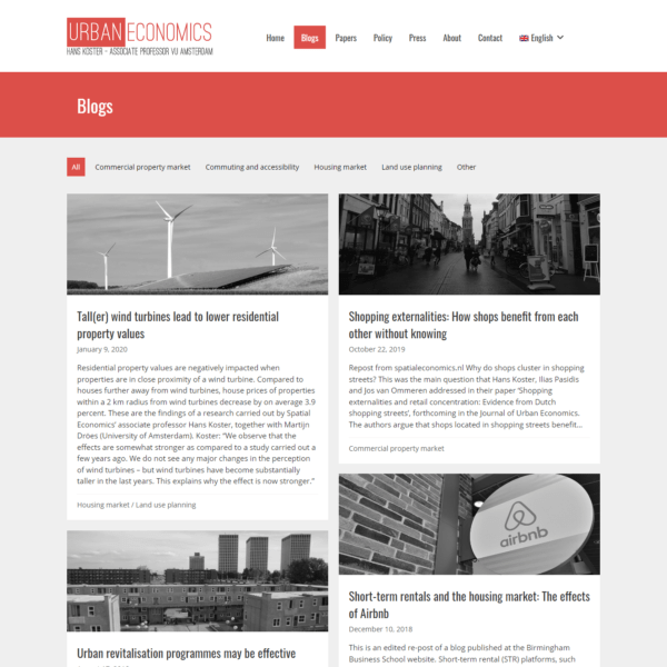 Urban Economics – Blogs