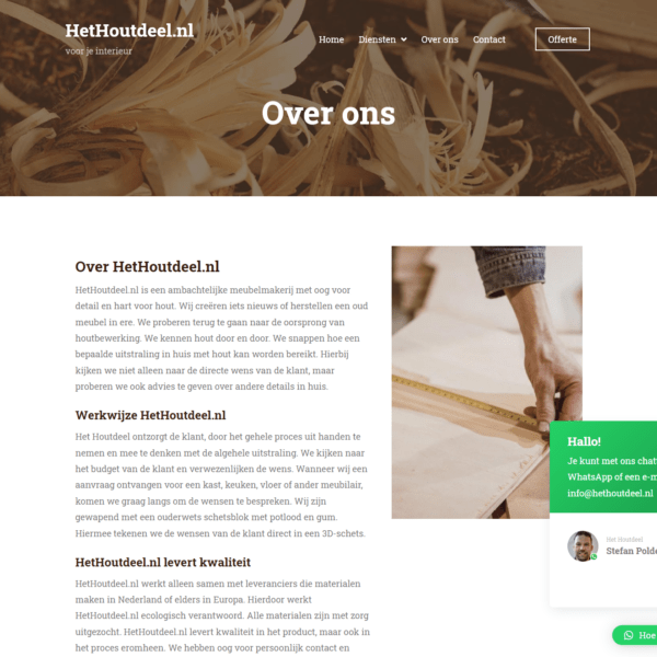 Het Houtdeel – Over ons